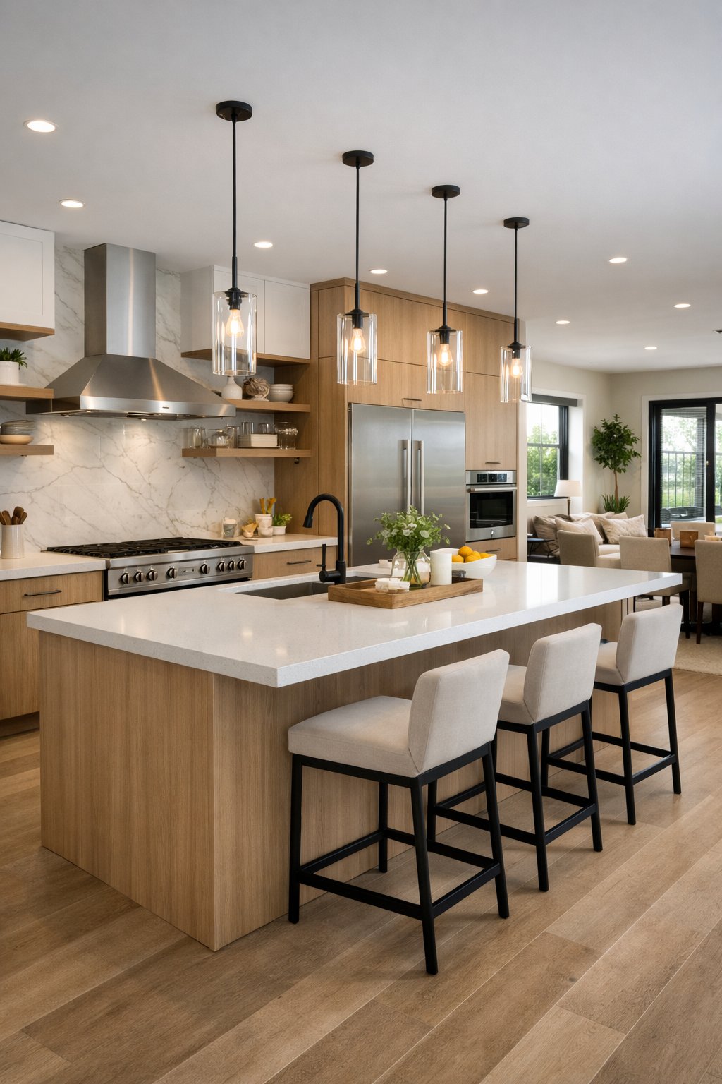 Modern kitchen renovation